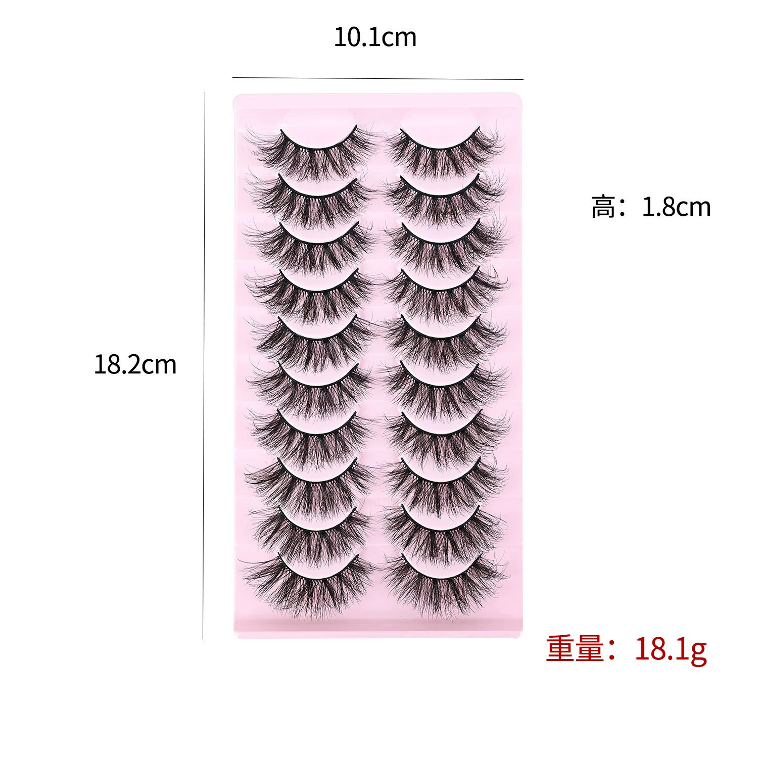 Natural Lashes Wispy Lashes Natural Look False Eyelashes Natural Flared Eyelashes False Eye Lashes Soft Fluffy Lashes  10 Pairs
