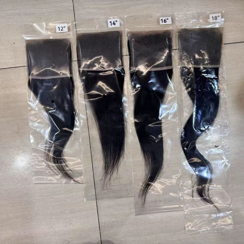 13x4 Lace Frontal Closure Ear to Ear HD Lace Frontal 12 Inch Brazilian Straight Frontal Lace Closure Virgin Human Hair Frontals Natural Black 150% Density