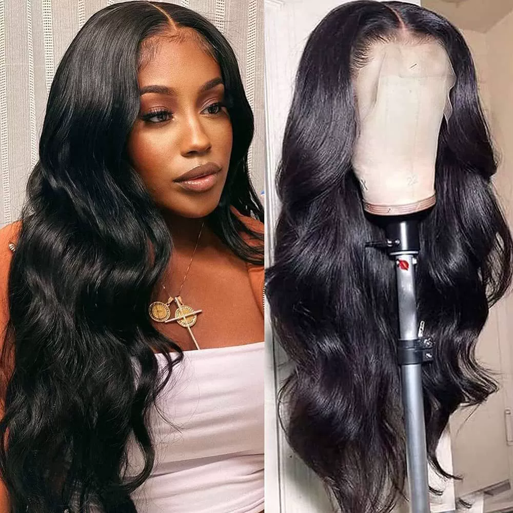 360 Lace Front Wigs Human Hair Loose Wave 200% Density Brazilian Virgin Hair Wigs for Black Women, Loose wave Lace Front Wigs Human Hair with Baby Hair(18", 360 Lace Frontal Wig Loose Wave)