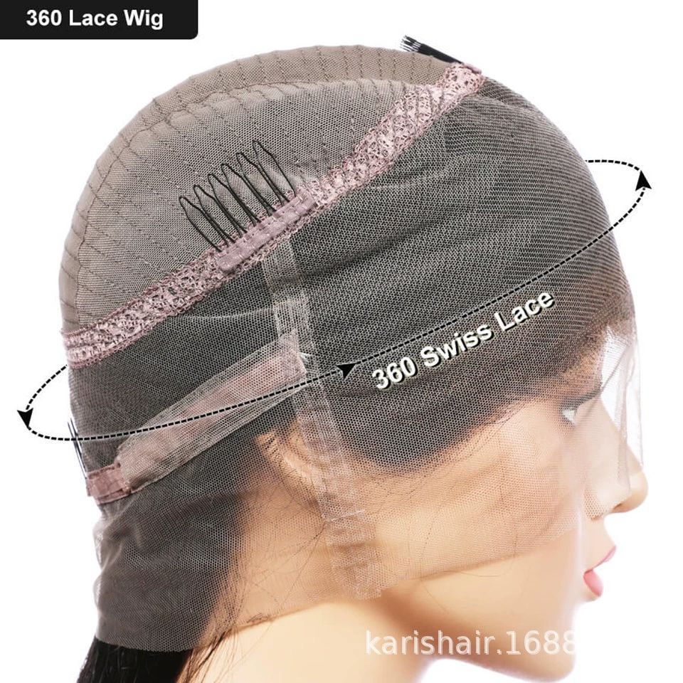 360 Lace Front Wigs Human Hair Loose Wave 200% Density Brazilian Virgin Hair Wigs for Black Women, Loose wave Lace Front Wigs Human Hair with Baby Hair(18", 360 Lace Frontal Wig Loose Wave)