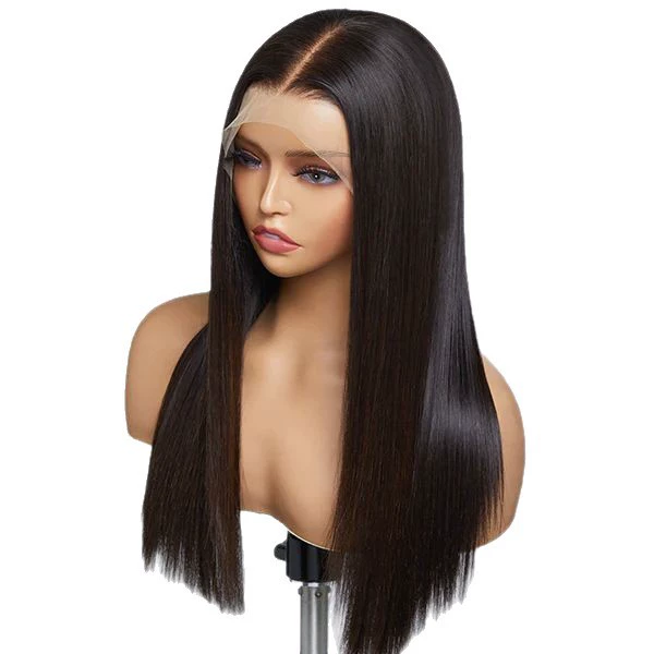 Wear and Go Glueless Wigs Pre Cut 180% Density 6x4 Ready to Wear Glueless Wigs Straight for Black Women 22 Inch