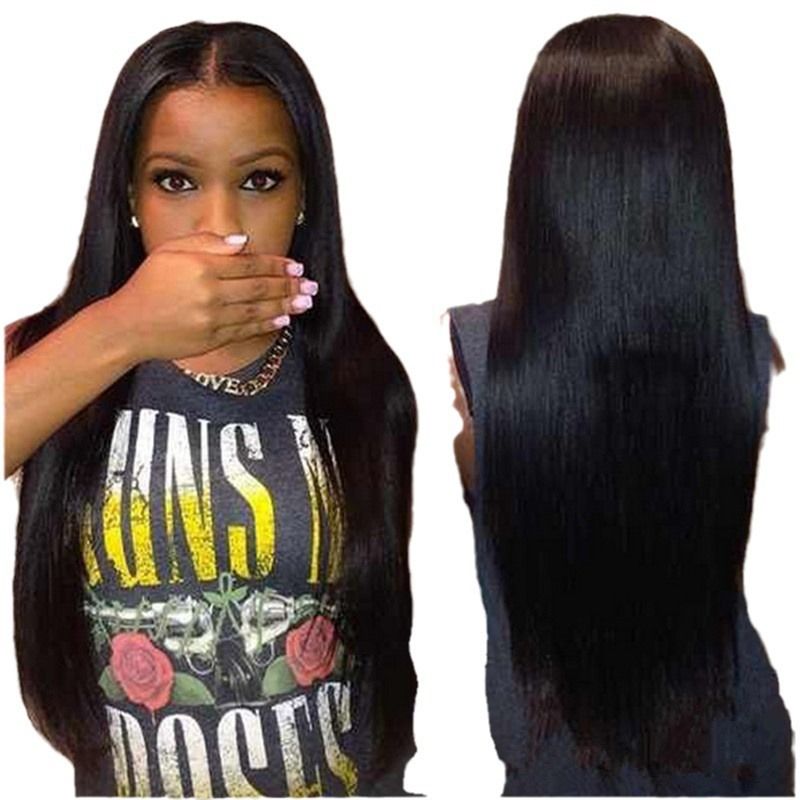 Wear and Go Glueless Wigs Pre Cut 180% Density 6x4 Ready to Wear Glueless Wigs Straight for Black Women 22 Inch