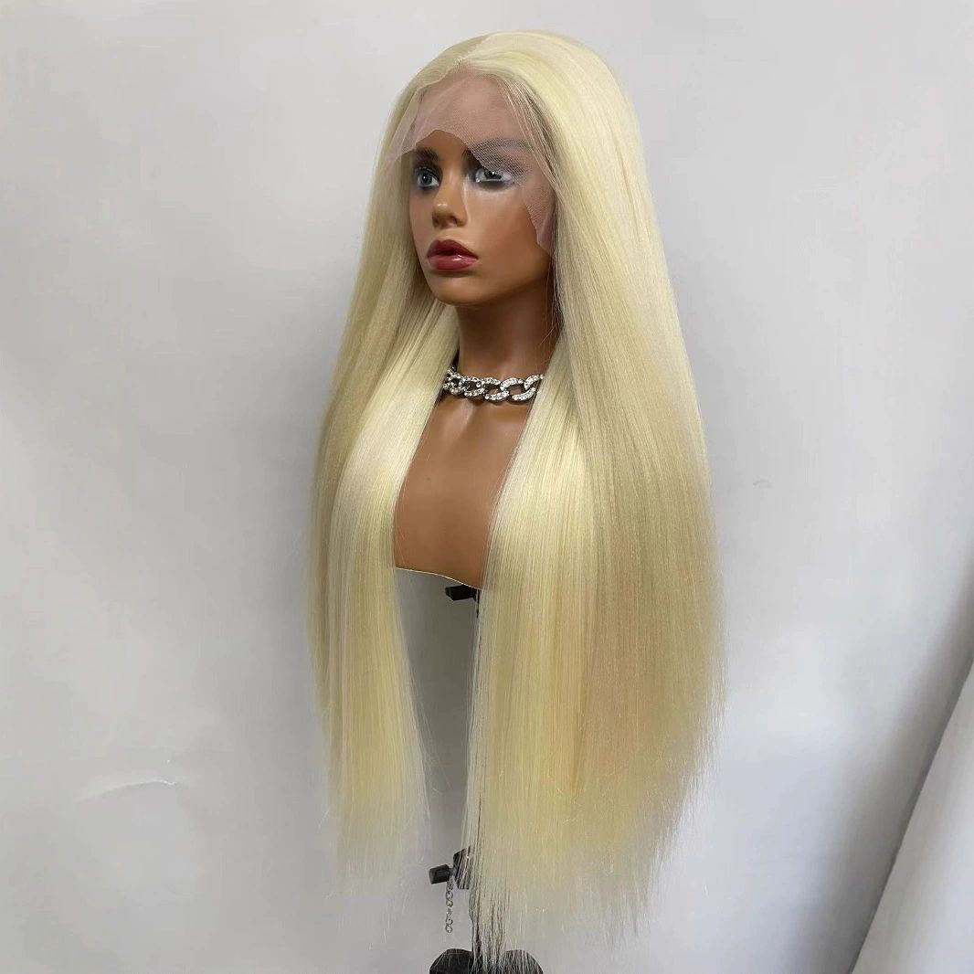 20 Inch Straight Lace Front Wig 210% Density Women Wig Pre Made Glueless Wig Pre Plucked No Glue Wear and Go HD Lace Closure for Beginners (Natural Black)