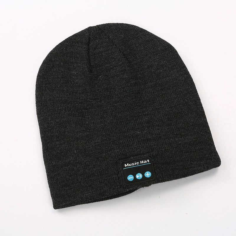 Bluetooth Beanie Hat with Light, Headlamp Cap with Headphones and Built-in Speaker Mic, Gifts for Men Women Teen