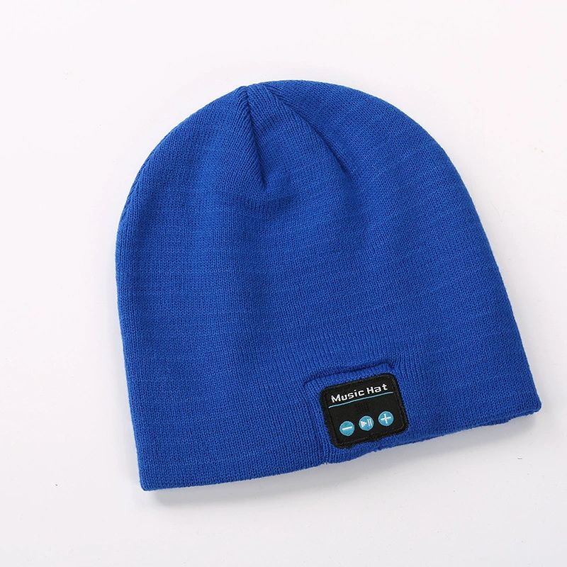 Bluetooth Beanie Hat with Light, Headlamp Cap with Headphones and Built-in Speaker Mic, Gifts for Men Women Teen