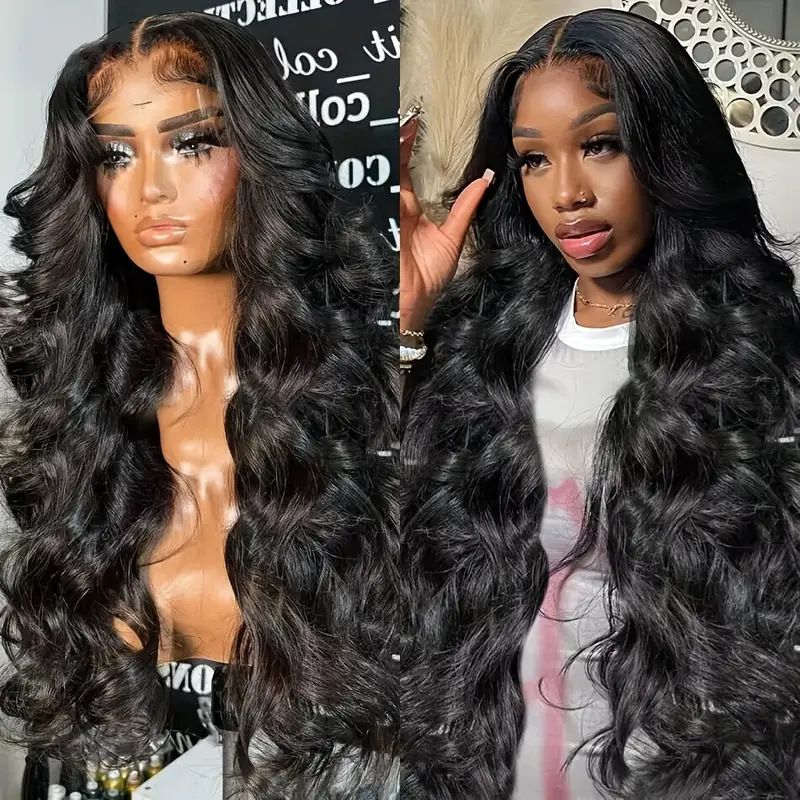 30 Inch 13X4 Lace Front Wigs Hair 180 Density Body Wave Lace Front WigsBrazilian 13x6 HD Lace Frontal Wigs Glueless Wigs Wig For Women