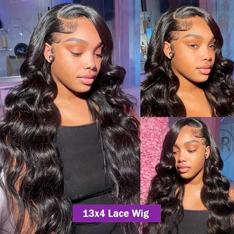 30 Inch 13X4 Lace Front Wigs Hair 180 Density Body Wave Lace Front WigsBrazilian 13x6 HD Lace Frontal Wigs Glueless Wigs Wig For Women
