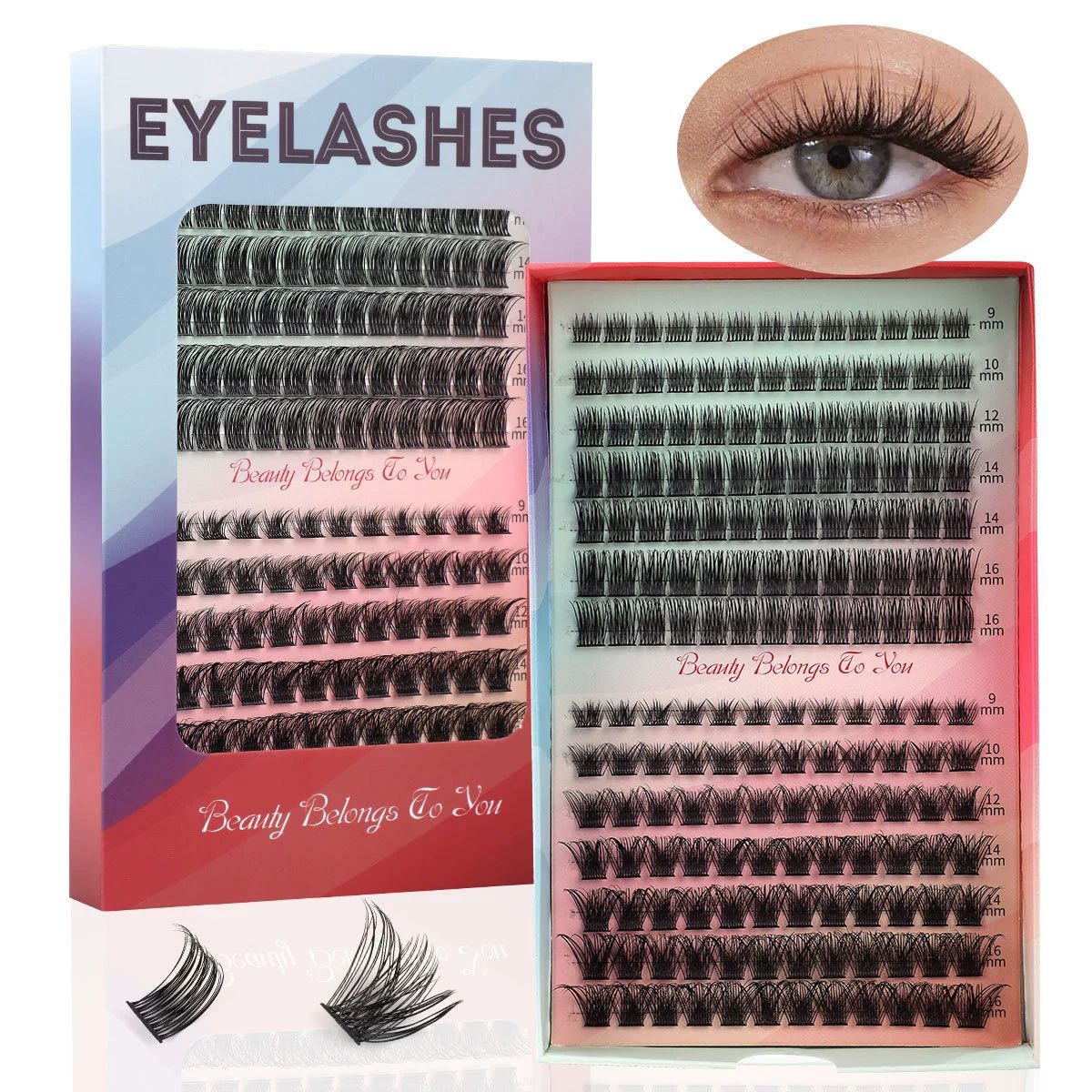 Half Eyelashes Natural Look False Eyelashes Half Lashes Cat Eye 14mm Wispy Eyelashes with Thin Band 3D Volume False Lashes Soft Strip Lashes Pack C Curl Natural Eyelashes Fake Lashes 7 Pair 
Manga Las view 5