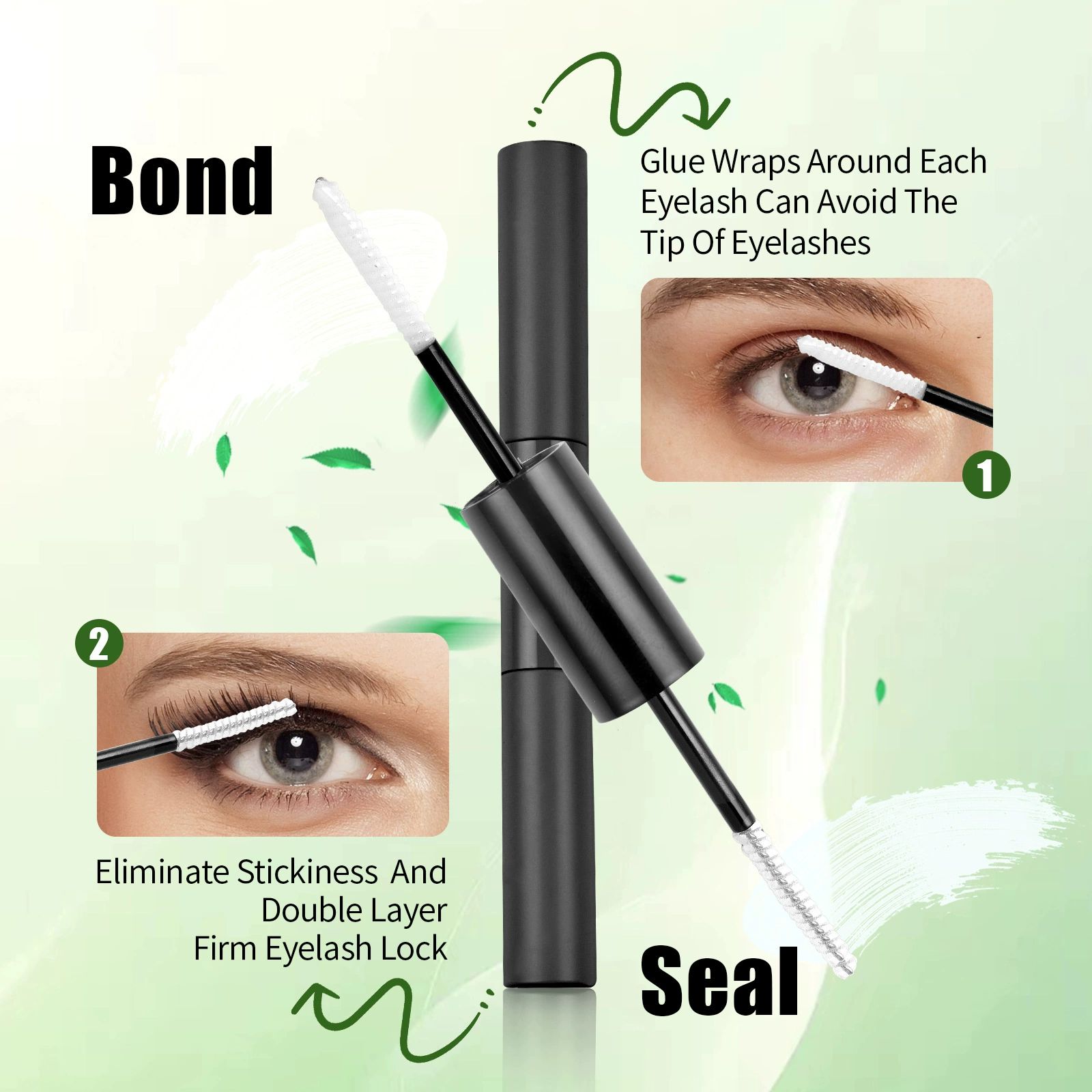 test_假睫毛 #25Volume Lash Clusters Kit DIY Lash Extension Kit D Curl Eyelash Extensions with Waterproof Lash Bond and Seal Waterproof Tweezers,8-16MM Cluster Lashes 240Pcs