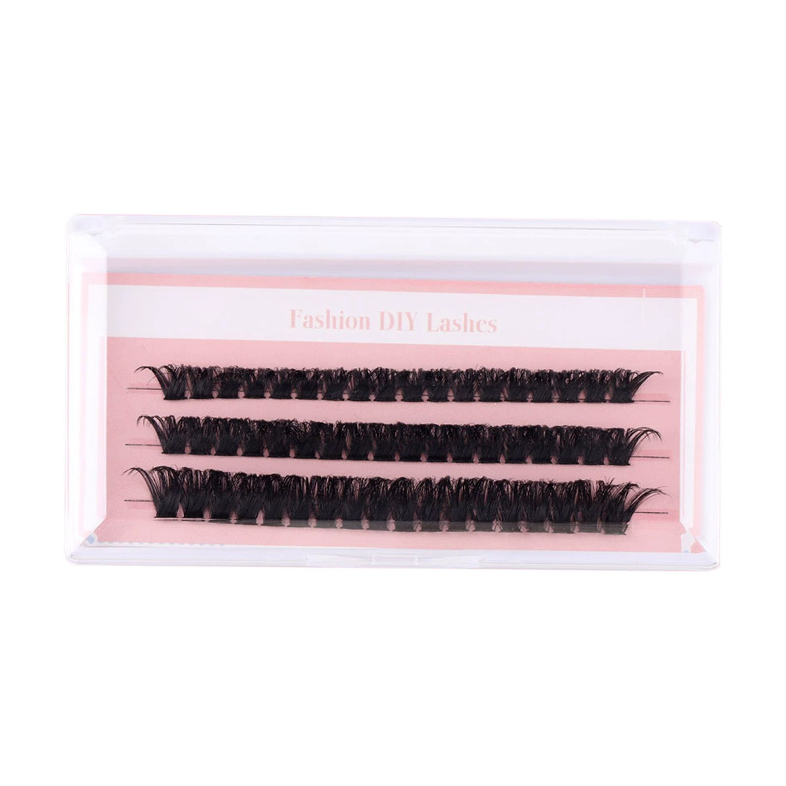 Lash Clusters Eyelash Extension 60 Pcs Lash Clusters With 30D and 40D Curl, 12mm-14mm Lengths, Contact Lens Friendly, Easy to Apply, Reusable Strip Lashes (30D Lashes+ set)