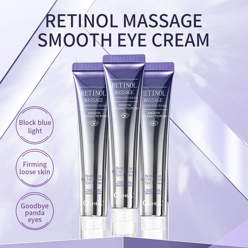 Retinol Under Eye Cream - Cream for Men & Women, Dark Circles, Puffiness & Wrinkles, Anti-Aging Eye Cream for Fine Lines, 20G