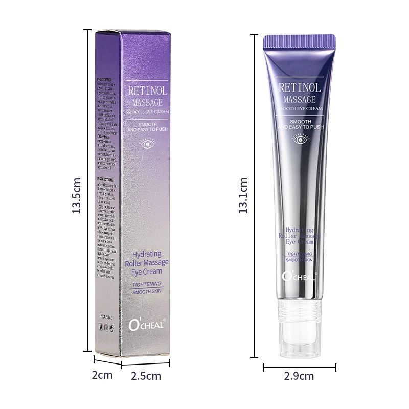 Retinol Under Eye Cream - Cream for Men & Women, Dark Circles, Puffiness & Wrinkles, Anti-Aging Eye Cream for Fine Lines, 20G