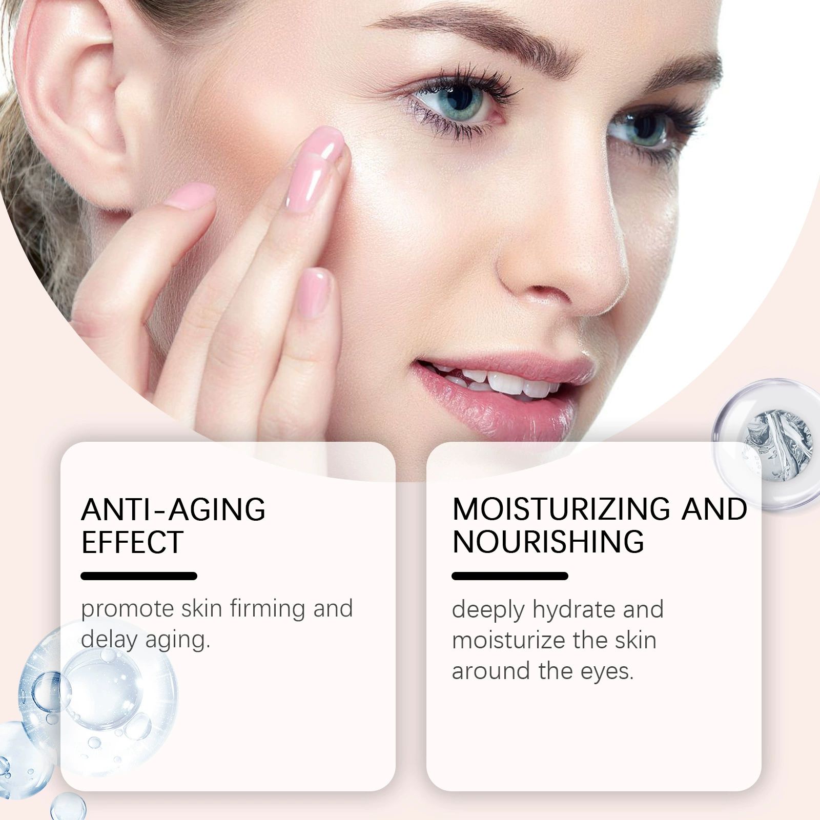 Bee Venom Eye Cream for Dark Circles & Wrinkles,Vitamin C & Honey Infused Under Eye Treatment, Firming & Hydrating Anti-Aging Eye Cream for Women & Men, Gentle for Sensitive Skin