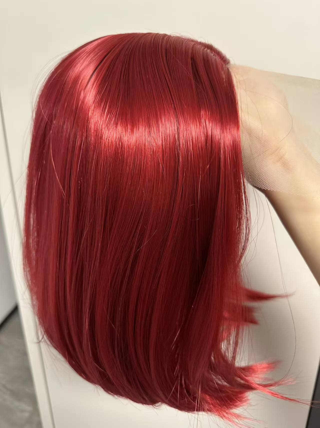 Straight Lace Front Wigs - Synthetic Hair wig HD Transparent Lace Frontal Wigs for Black Woman -Lace Frontal Wigs - Glueless Wigs - Natural Color - 36 Inch