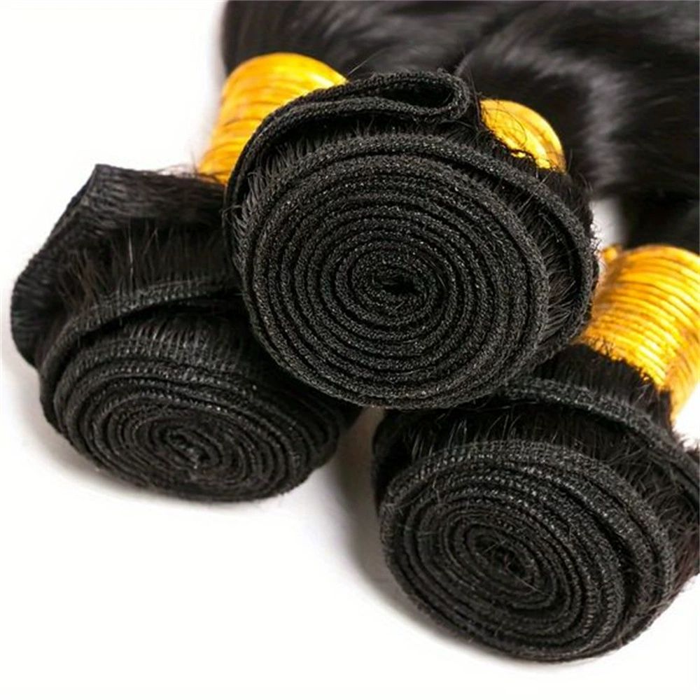 Human Hair Bundles Body Wave Hair Bundles 22 Inch Unprocessed Brazilian Virgin Hair Weave 1 Bundle Human Hair Body Wave Hair Bundles Deals Natural Black (22 Inch, body wave)
