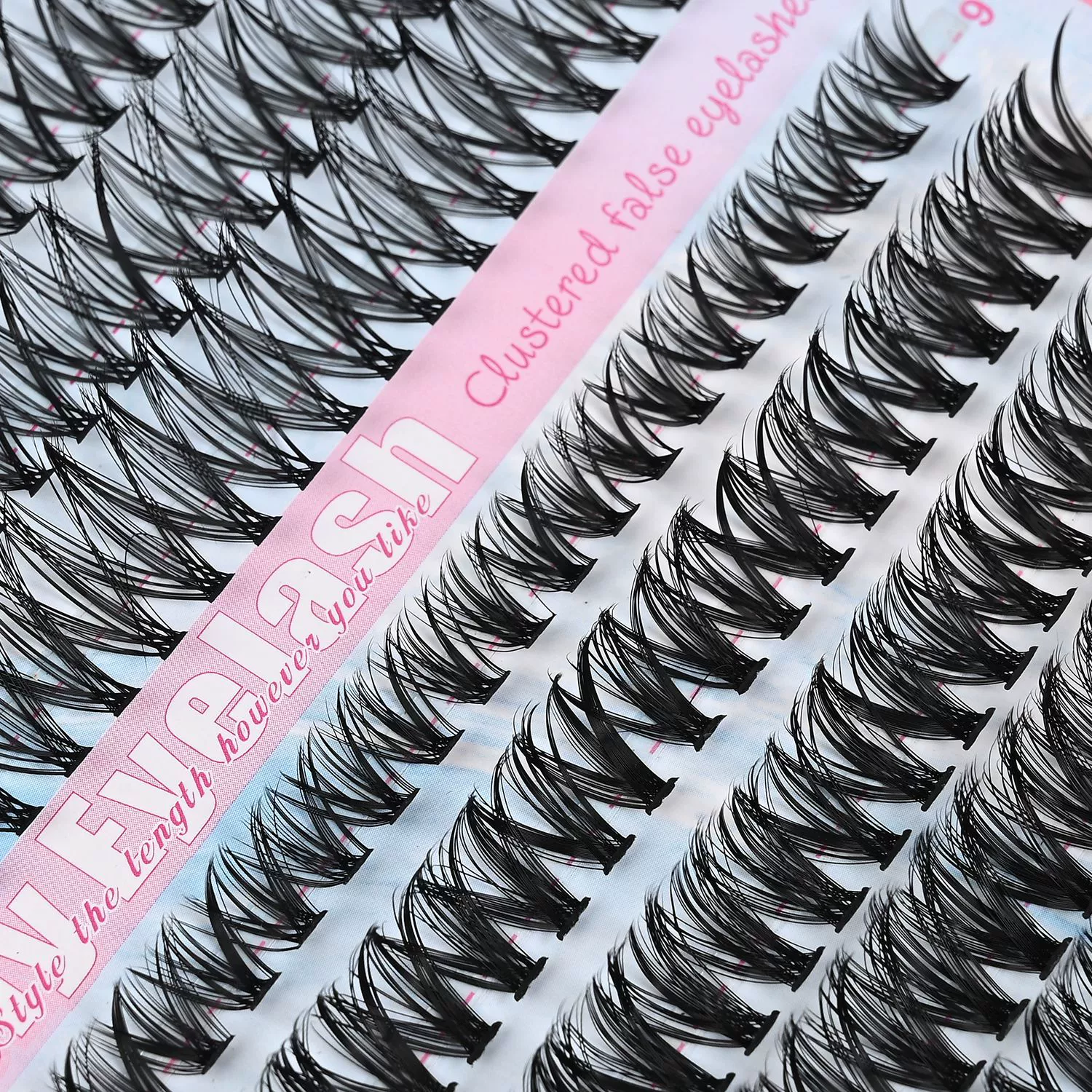 Lash Clusters Kit for beginners Eyelash Clusters Kit Lashes Clusters Kit Cluster Pestañas Postizas Naturales with Lash Bond&Seal,Lash Tweezers,Mascara Brush(640pcs 30D+40D+50D+60D Kit,9-16mm)