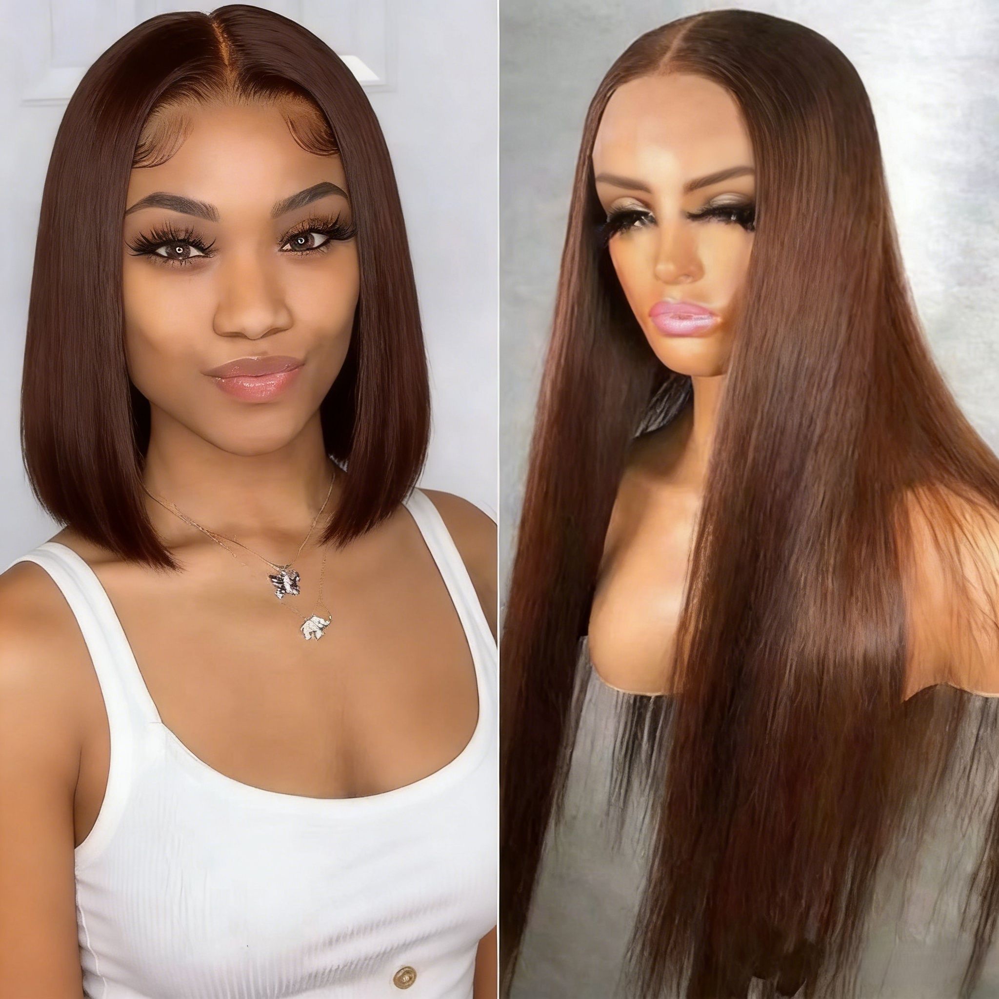 22 Inch Front Lace Front Wigs human Hair 180 Density Straight Hair Wigs Pre Plucked  With HD Frontal Lace Straight Glueless Wigs  Hair For Women