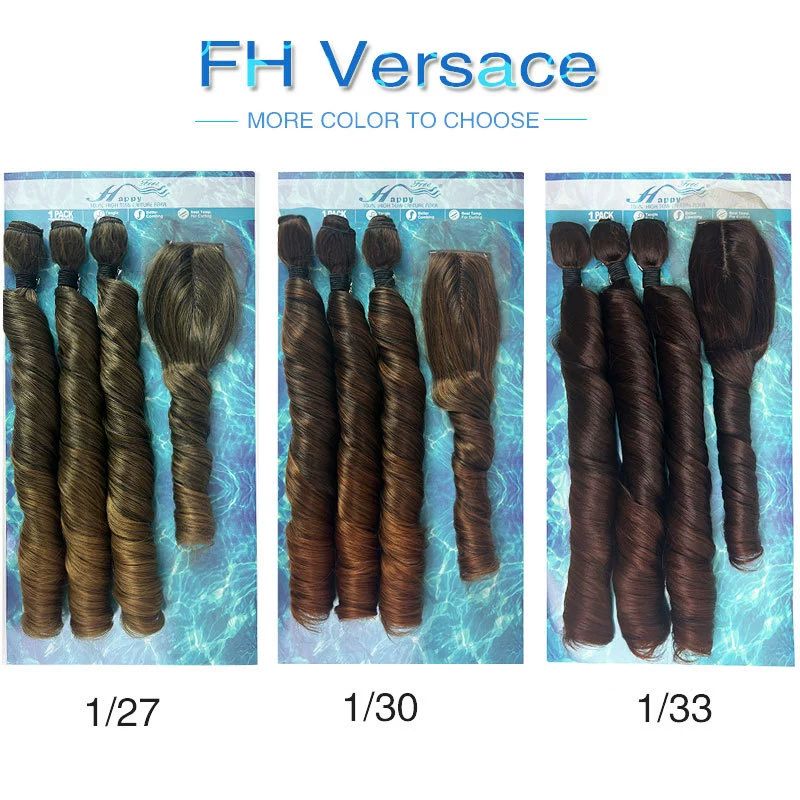 French Curly Braiding Hair Loose Wave Crochet Hair 2 Packs Pre Stretched Braiding Hair Bouncy Beach Curls Wavy Hairstyle Synthetic Hair Extensions for Women (1B#, 24 Inch)