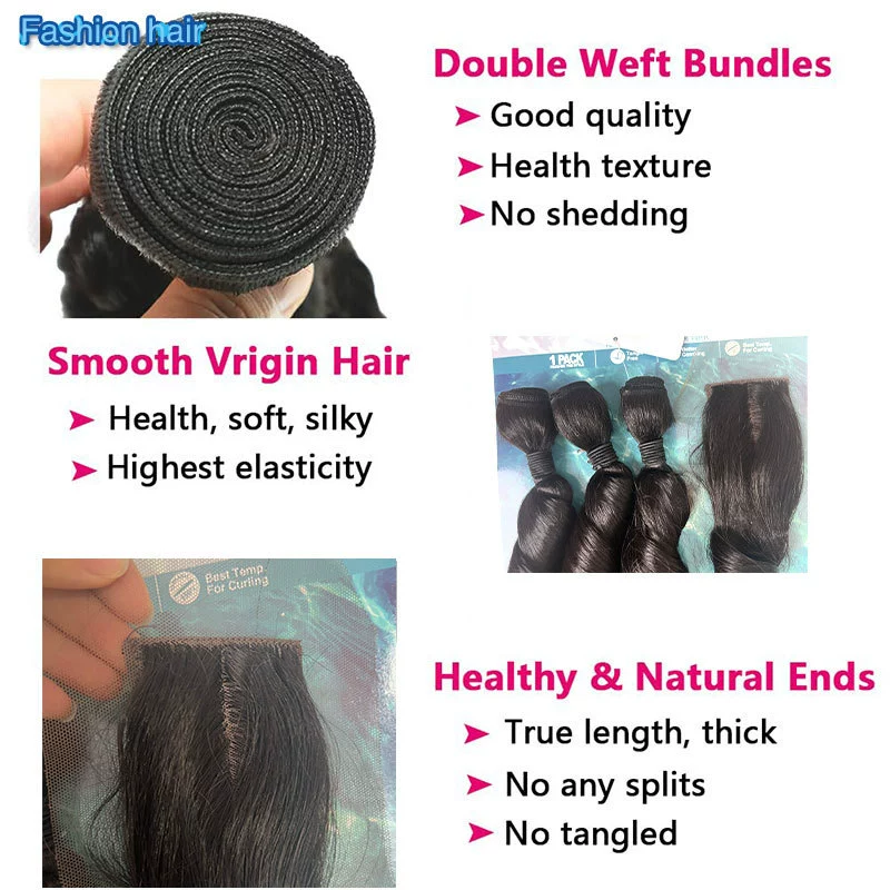 French Curly Braiding Hair Loose Wave Crochet Hair 2 Packs Pre Stretched Braiding Hair Bouncy Beach Curls Wavy Hairstyle Synthetic Hair Extensions for Women (1B#, 24 Inch)