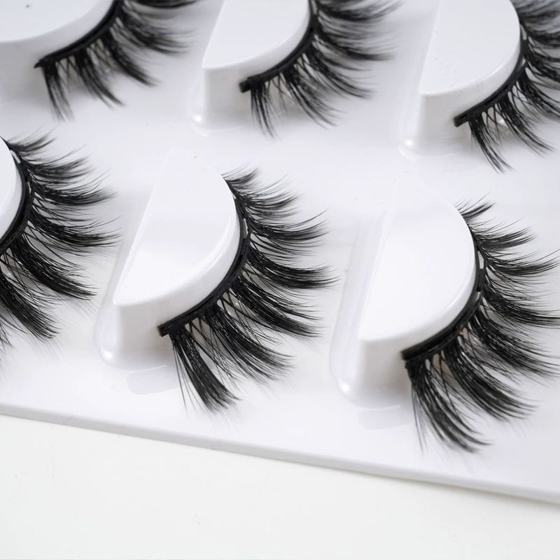 Magnetic Eyelashes with Eyeliner - Magnetic Eyeliner and Lashes Kit, 5D Faux Mink Lashes,Eyelashes Long Reusable False Lashes (3 Pairs)