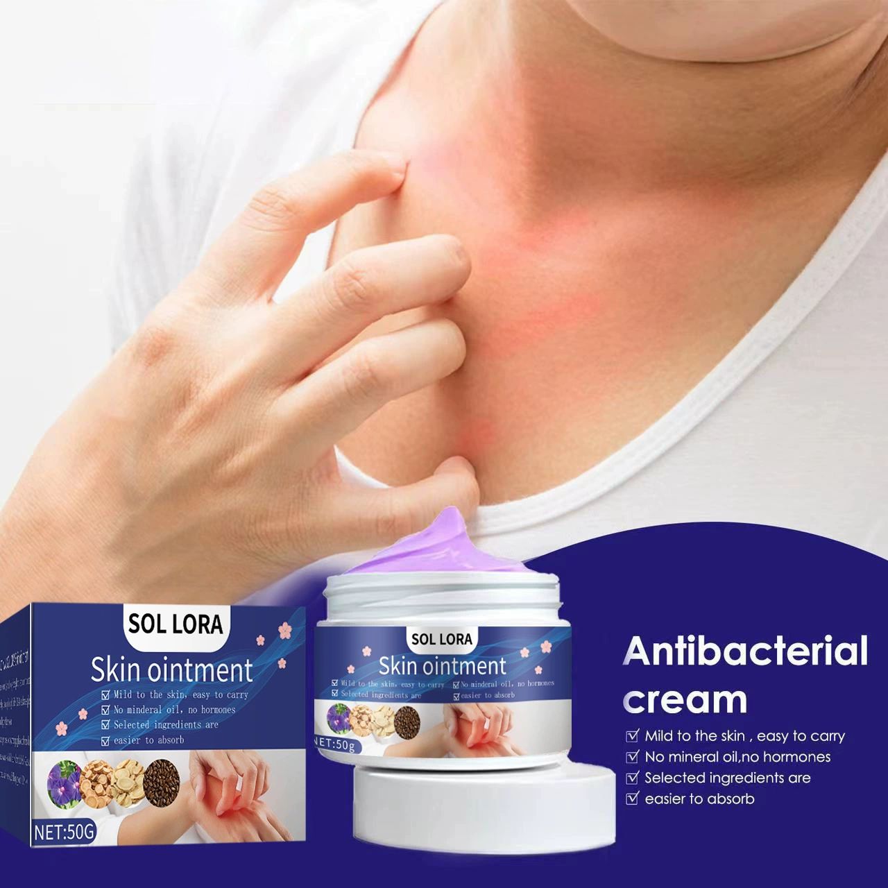 Folliculitis Treatment & Seborrheic Dermatitis Antifungal Cream: Scalp & Body Treatment for Dry Itchy, Back Fungal Acne, Ringworm, Eczema, Athlete’s Foot & Jock Itch