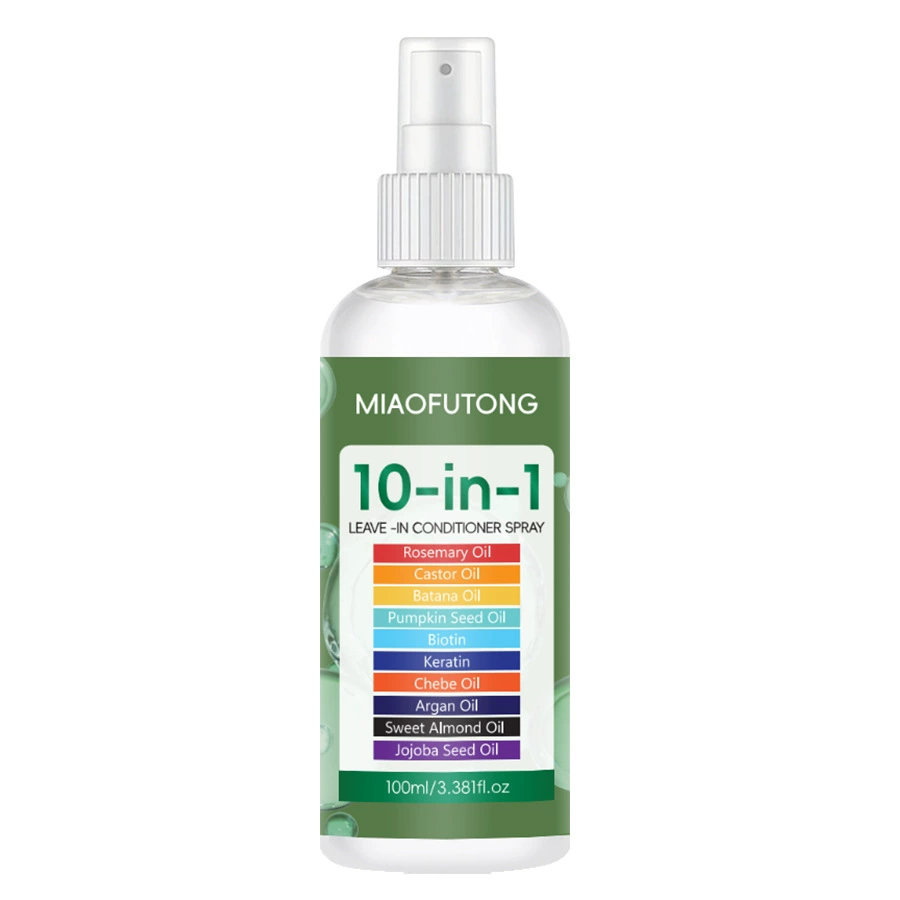 10 in 1 Leave In Conditioner - Heat Protection & Frizz Control with Silkening Essence - Lightweight Hair Moisturizer, Non-Greasy Formula, Stay Fragrant​