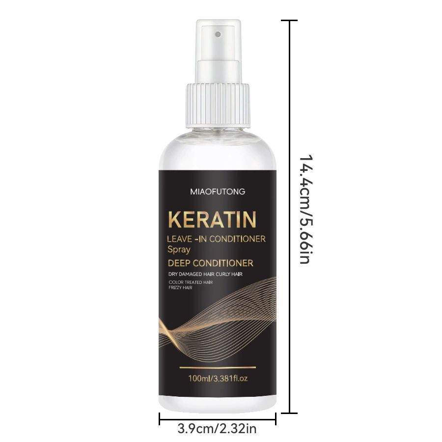 10 in 1 Leave In Conditioner - Heat Protection & Frizz Control with Silkening Essence - Lightweight Hair Moisturizer, Non-Greasy Formula, Stay Fragrant​