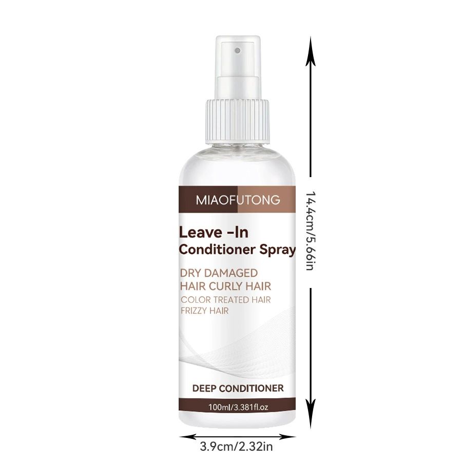 10 in 1 Leave In Conditioner - Heat Protection & Frizz Control with Silkening Essence - Lightweight Hair Moisturizer, Non-Greasy Formula, Stay Fragrant​