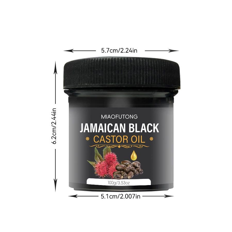 Black Castor Oil Curl Defining Cream, Anti-Frizz Curling Cream for Enhances Wavy Hair and Curly Hair, Hydrating Hair Mask Curl Cream to Define All Curly Types & Hair Textures