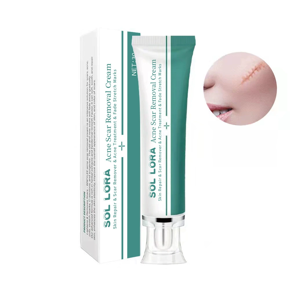 Scar Cream, Face Pimples Scar Stretch Marks Cream Moisturizing Repair Damaged Skin Gel Scar Treatment