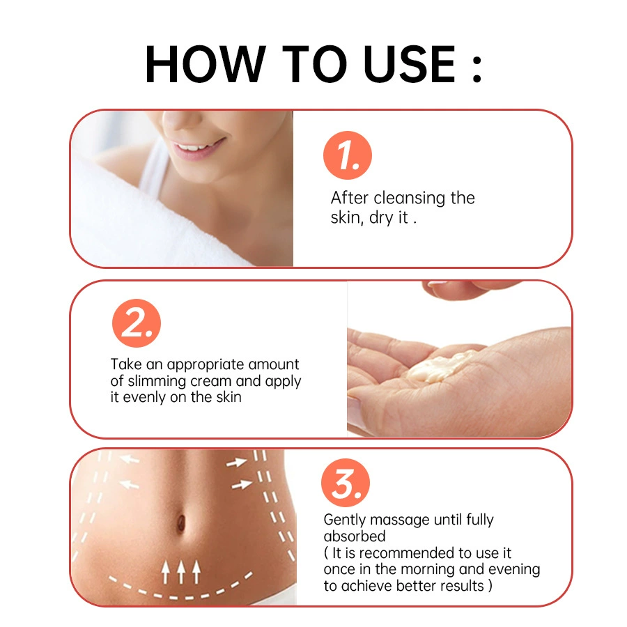 Hot Cream for Belly, Slimming Fat Burning Cream for Stomach, Waist & Buttocks, Belly Fat Burner for Women Men, Sweatcream Moisturizing Firming Weight Loss Tight Cellulite cream, For All Skin Types