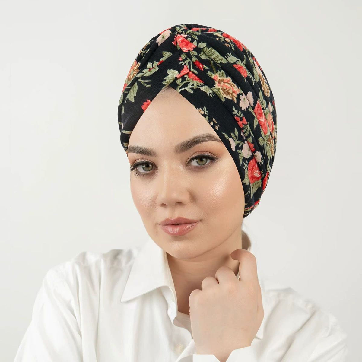 African Women Turban Caps Pre-Tied Twisted Turbans Head Scarf for Women Hair Wraps Cover Beanie Cancer Chemo Headwear