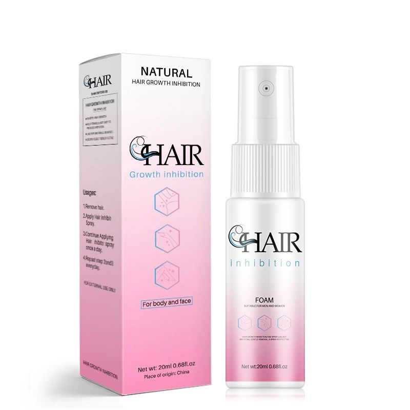 Hair Removal Spray, Mild Painless Facial Hair Remover Cream for Underarm, Arm, Leg, Bikini Areas Body Hair Depilatories Product for Women Men 30ml