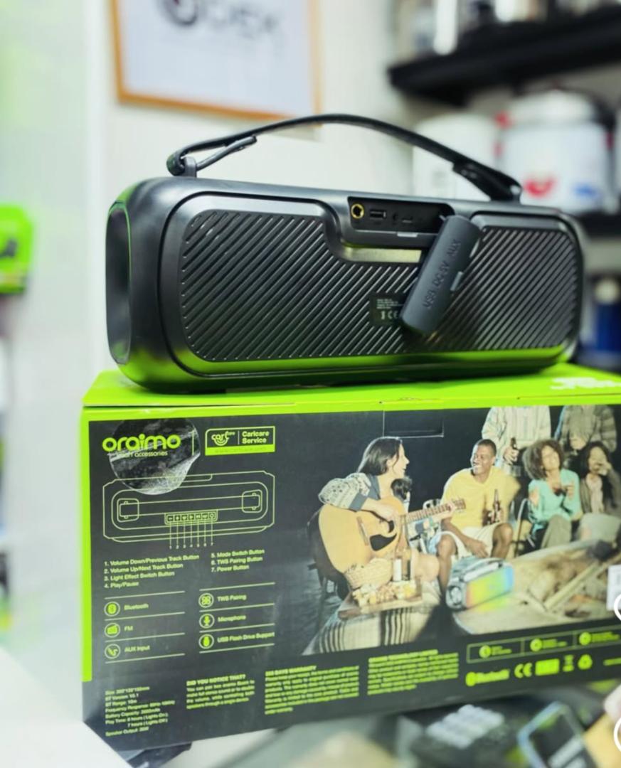 Oraimo Go Bass Boom OBS 75D Wireless BT Speaker