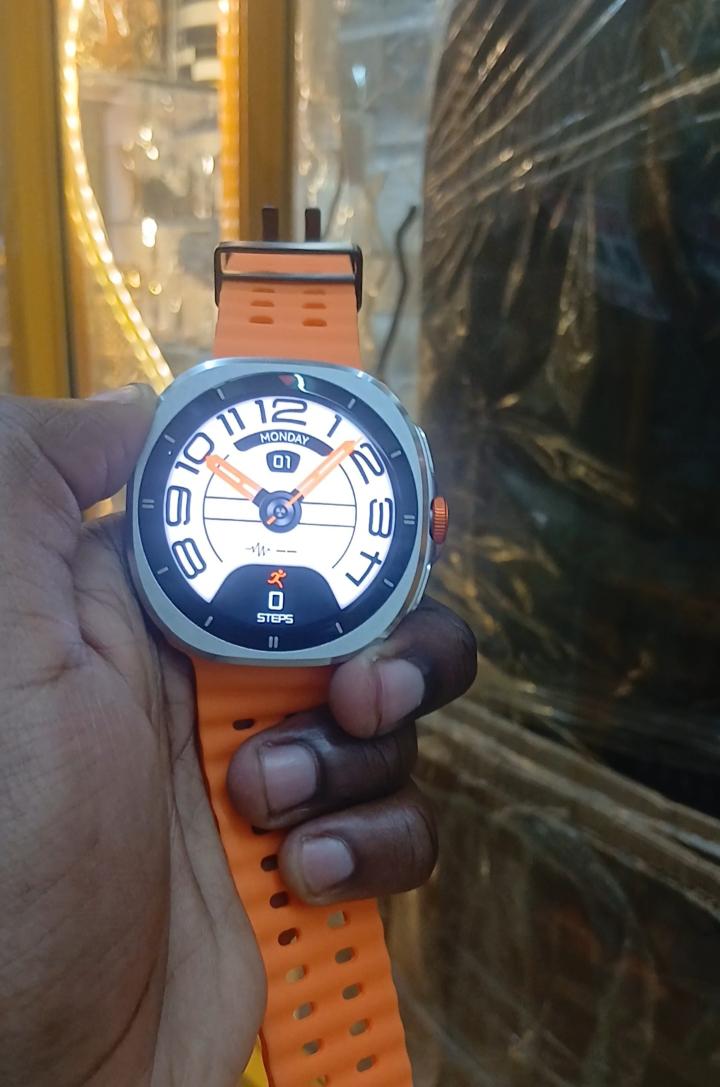 Amaya ASW 10 Ultra Stainless Steel Frame Premium Multifunctional Smartwatch