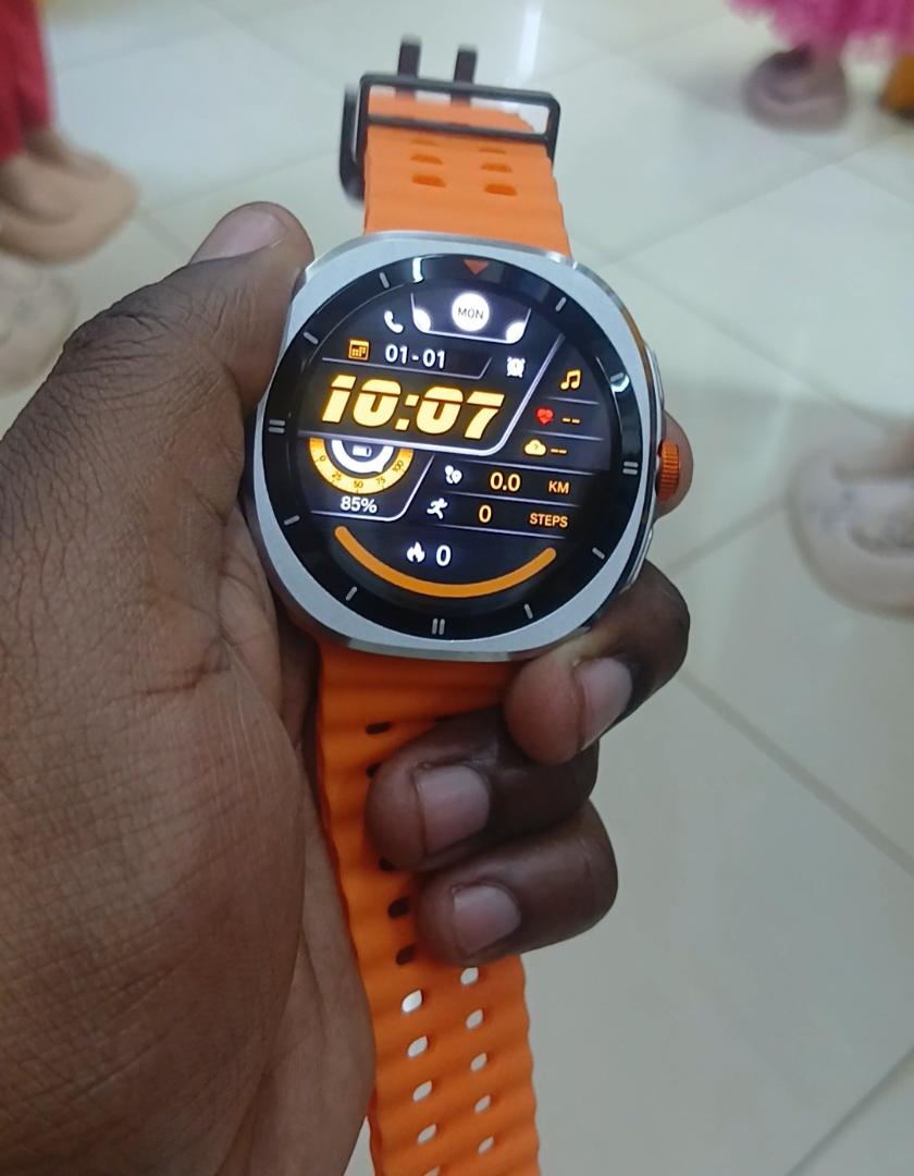 Amaya ASW 10 Ultra Stainless Steel Frame Premium Multifunctional Smartwatch