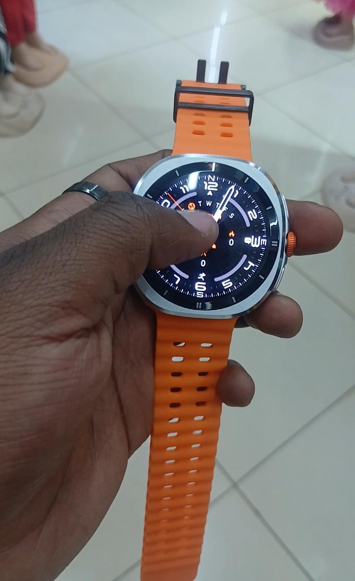 Amaya ASW 10 Ultra Stainless Steel Frame Premium Multifunctional Smartwatch