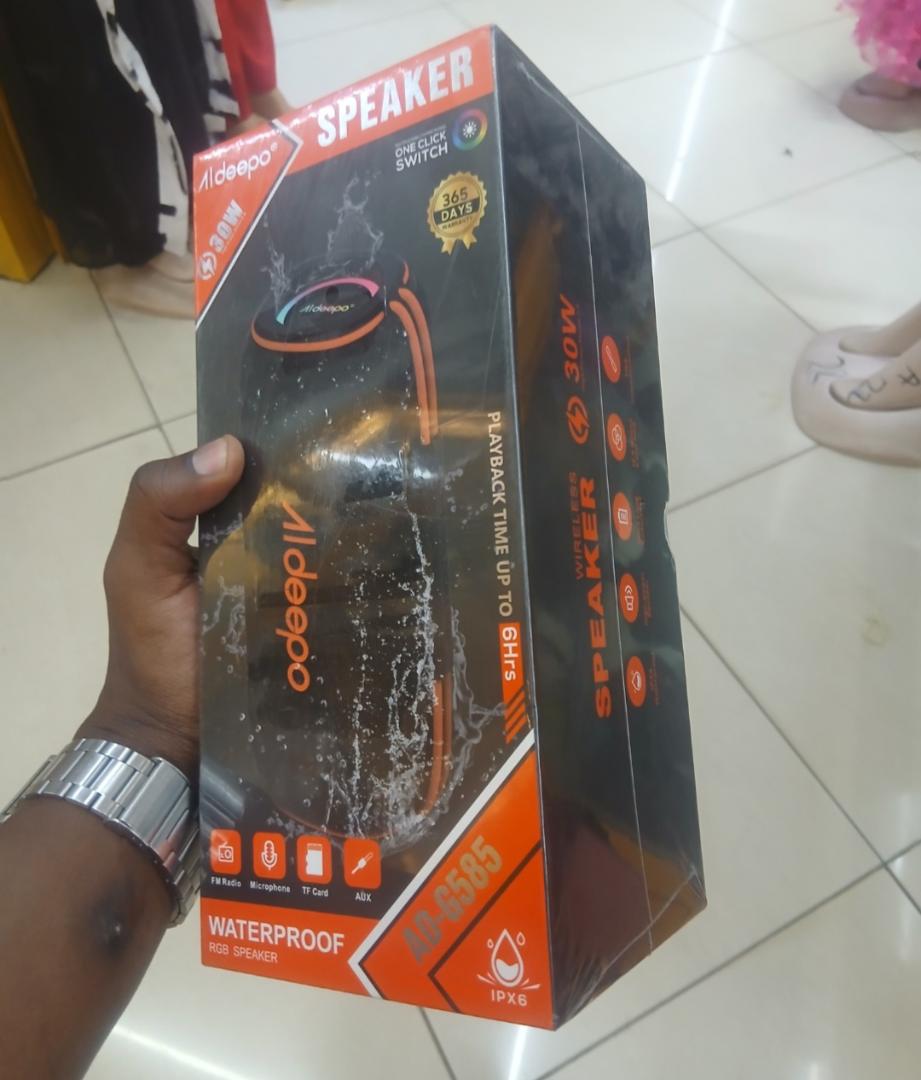 Aldeepo AG-D585 30W IPX6 Waterproof Heavy Bass BT Speaker