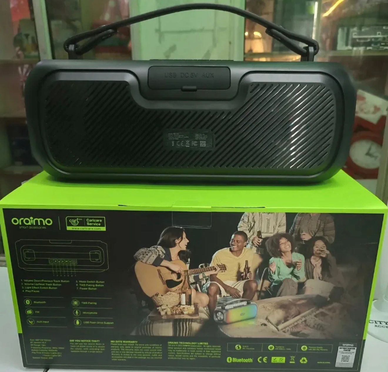 Oraimo Bass Go Boom BT Speaker