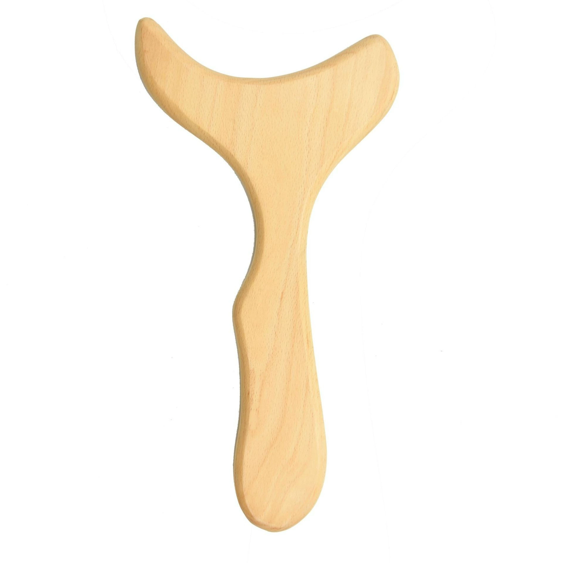 Wooden gua sha board wooden fishtail gua sha board beech wood lotus wood massage rolling tendon stick whole body meridian dredging