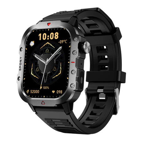 2025 H11 Outdoor Smart Watch Men 2.01" Screen 3AT Waterproof Watches Bluetooth Call Ai Voice Sport Smartwatch