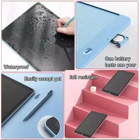 6.5in LCD Writing Tablet Pad Kid Children Drawing Board Education Colorful Writing Board For Kids