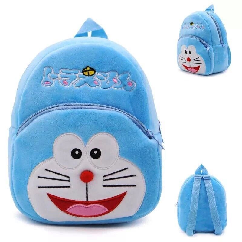 EASY ADJUST 💖 Cute Cartoon Plush Toy Bag Infants Kid Early School Preschool Bags Portable Children Mini Travel Backpack