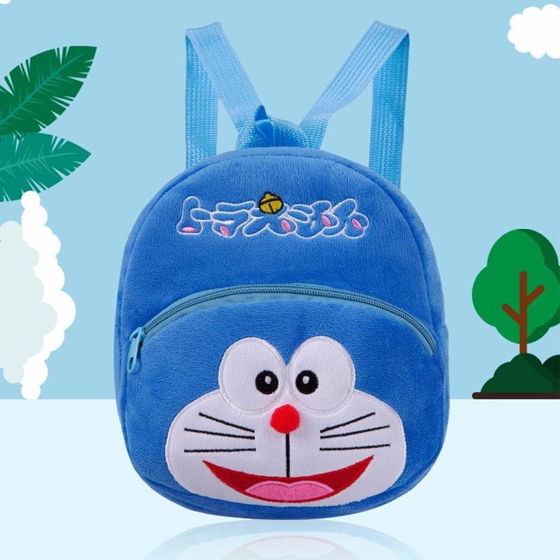 EASY ADJUST 💖 Cute Cartoon Plush Toy Bag Infants Kid Early School Preschool Bags Portable Children Mini Travel Backpack