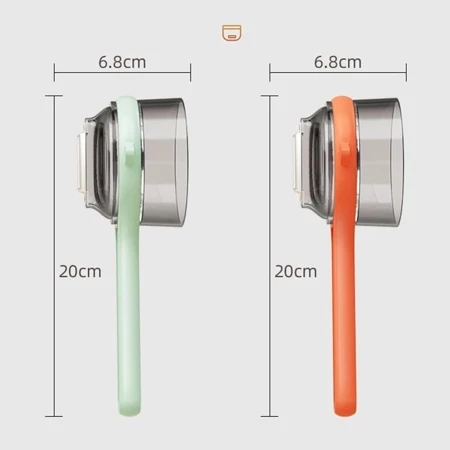 WOLFAY High Quality Portable Multifunctional Peeler, Kitchen Accessories Storage Bucket Veggie Potatoes Peelers Kitchen Utility Tools