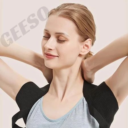 Back Adjustable Support Belt Posture Corrector Shoulder Straps Fitness Expansion Chest Muscle Sokongan Belakang