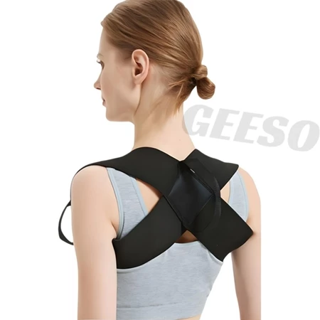 Back Adjustable Support Belt Posture Corrector Shoulder Straps Fitness Expansion Chest Muscle Sokongan Belakang