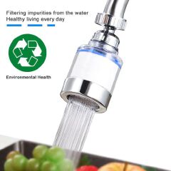 addigoes 360° Rotatable Kitchen Faucet Water Filter Cleaners with Hose | Dual-Stage Filtration, Anti-Splash Design, Water Pressure Boost, Transparent Window, Replaceable Cartridge, Tool-Free Easy Inst