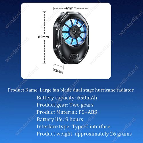 Large Capacity Rechargeable Wireless Phone Cooler
