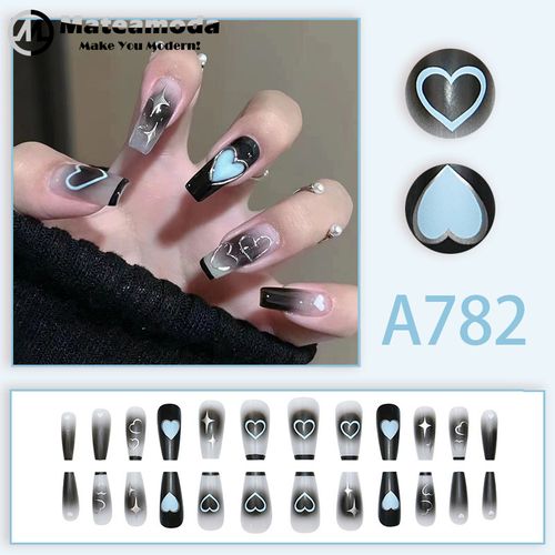 24 pair of wearing nails
